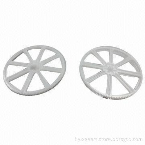 Plastic Gears, Used for R/C Helicopters, High-strength and High-precision